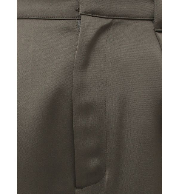 LAGUNAMOON「サテンカーゴワイドパンツ」|カーゴ|