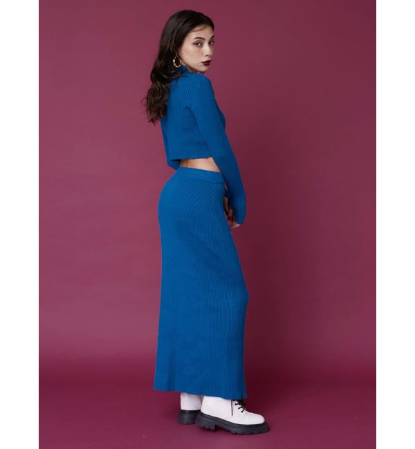 EVRIS「スリットロングニットスカート【セットアップ着用可能】」|スカート|