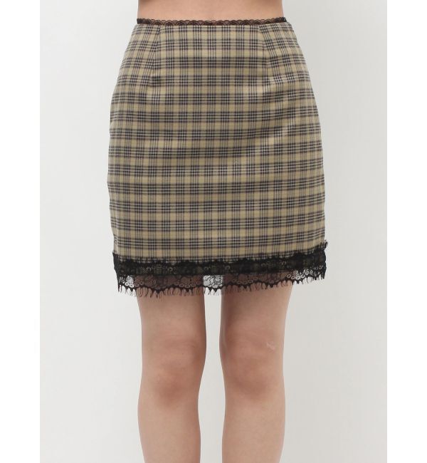 EVRIS「レースコンビミニスカート【セットアップ着用可能】」|スカート|