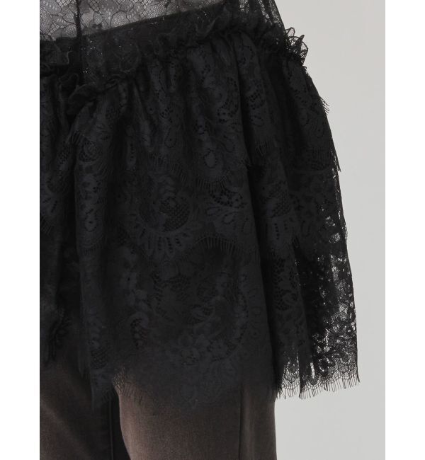 jouetie「フリルランジェリーレースミニワンピース」|ワンピース|