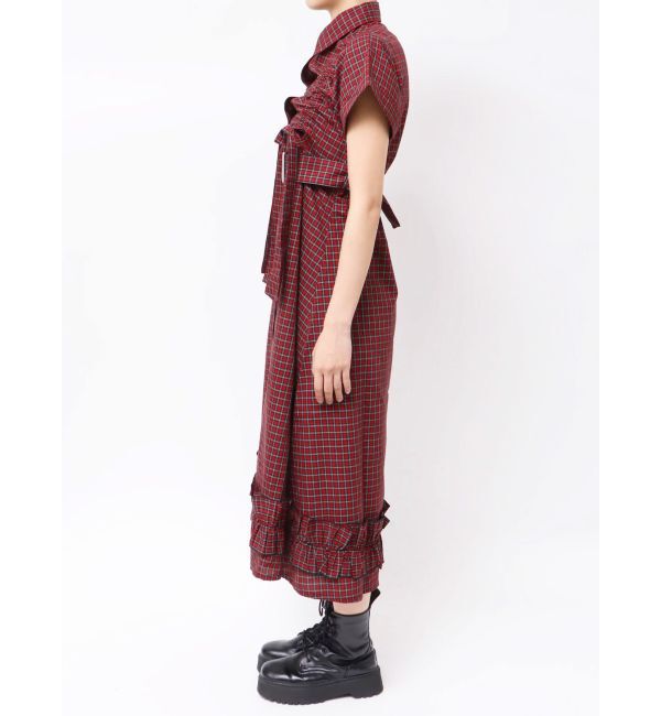 jouetie「ギャザーリボンシャツワンピース」|ワンピース|