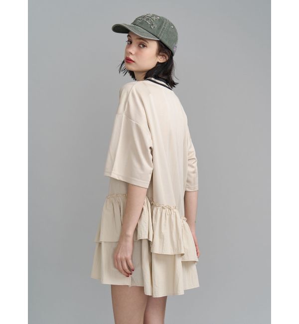 jouetie「【LONSDALE&times;jouetie】ユニフォームワンピース」|ワンピース|