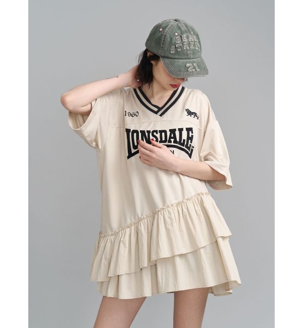 jouetie「【LONSDALE&times;jouetie】ユニフォームワンピース」|ワンピース|