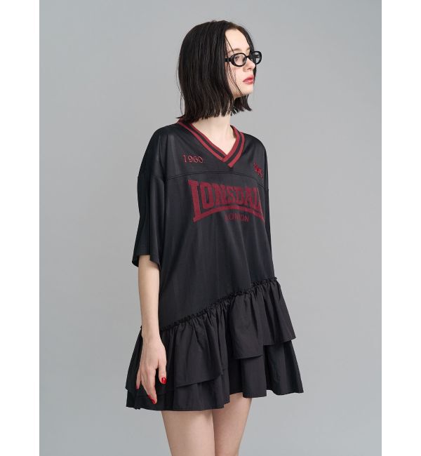 jouetie「【LONSDALE&times;jouetie】ユニフォームワンピース」|ワンピース|