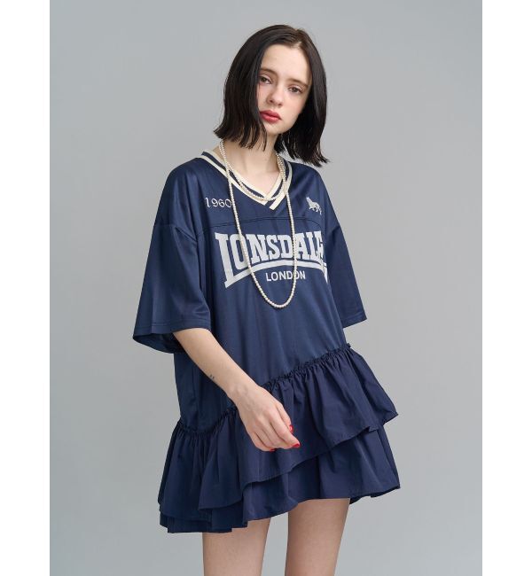 jouetie「【LONSDALE&times;jouetie】ユニフォームワンピース」|ワンピース|