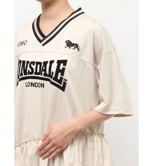 jouetie「【LONSDALE&times;jouetie】ユニフォームワンピース」|ワンピース|