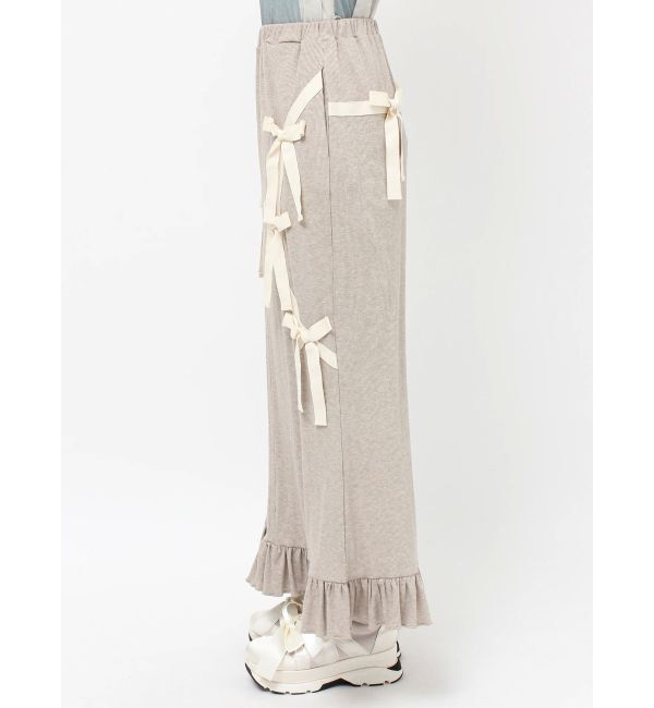 merry jenny「ribbon ribbonリブロングスカート」|スカート|