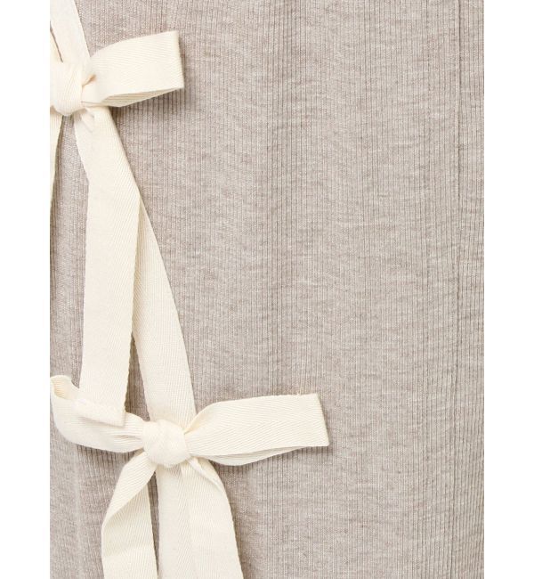 merry jenny「ribbon ribbonリブロングスカート」|スカート|