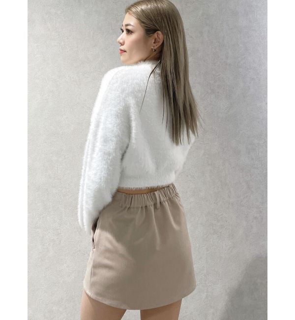 GYDA「trapezoidスカートライクショートパンツ【SETUP着用可】」|スカート|