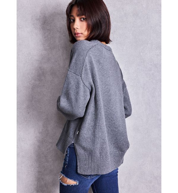 GYDA「GUESS GJ LS CN BIG TRIANGLE SWTR」|ニット・セーター|