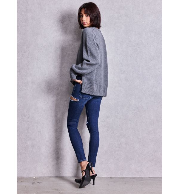 GYDA「GUESS GJ LS CN BIG TRIANGLE SWTR」|ニット・セーター|