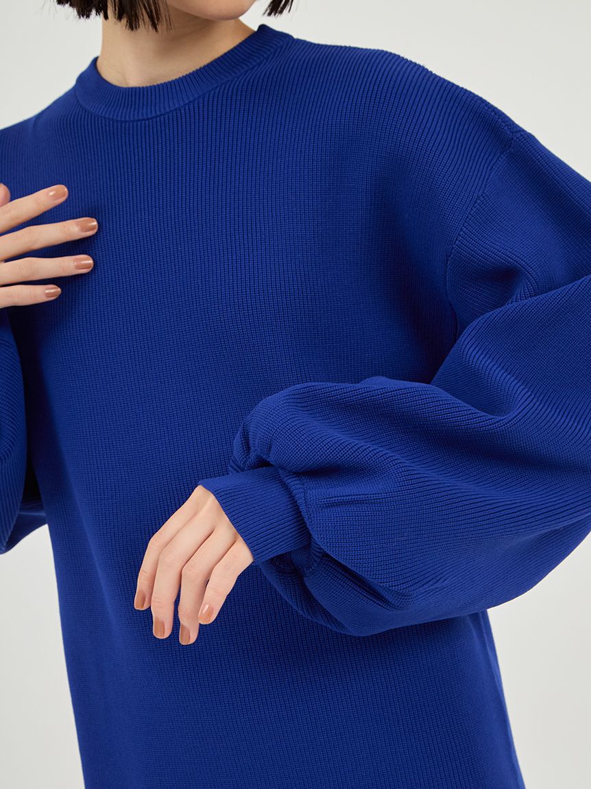 emmi atelier「ニットタフタドッキングOP」|ワンピース|