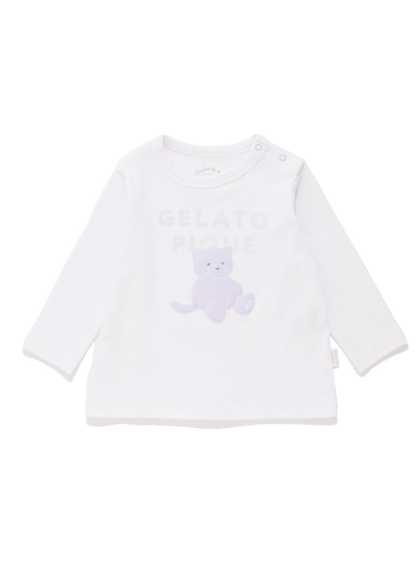 GELATO PIQUE KIDS & BABY「【BABY】ぬいぐるみワンポイントロンT」|その他ベビーウェア|