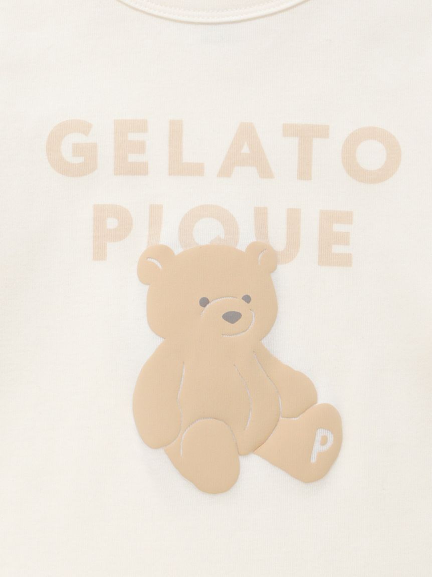 GELATO PIQUE KIDS & BABY「【KIDS】ぬいぐるみワンポイントロンT」|ルームウェア|