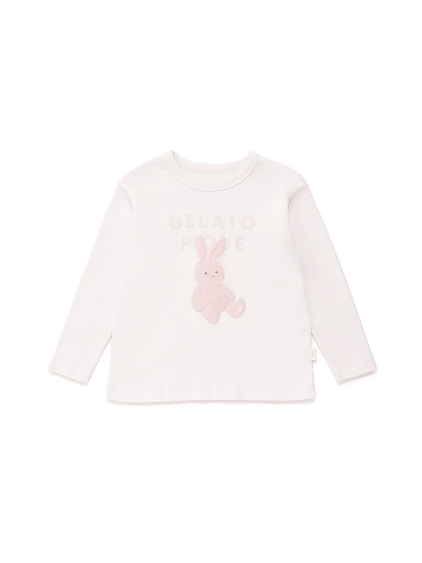 GELATO PIQUE KIDS & BABY「【KIDS】ぬいぐるみワンポイントロンT」|ルームウェア|
