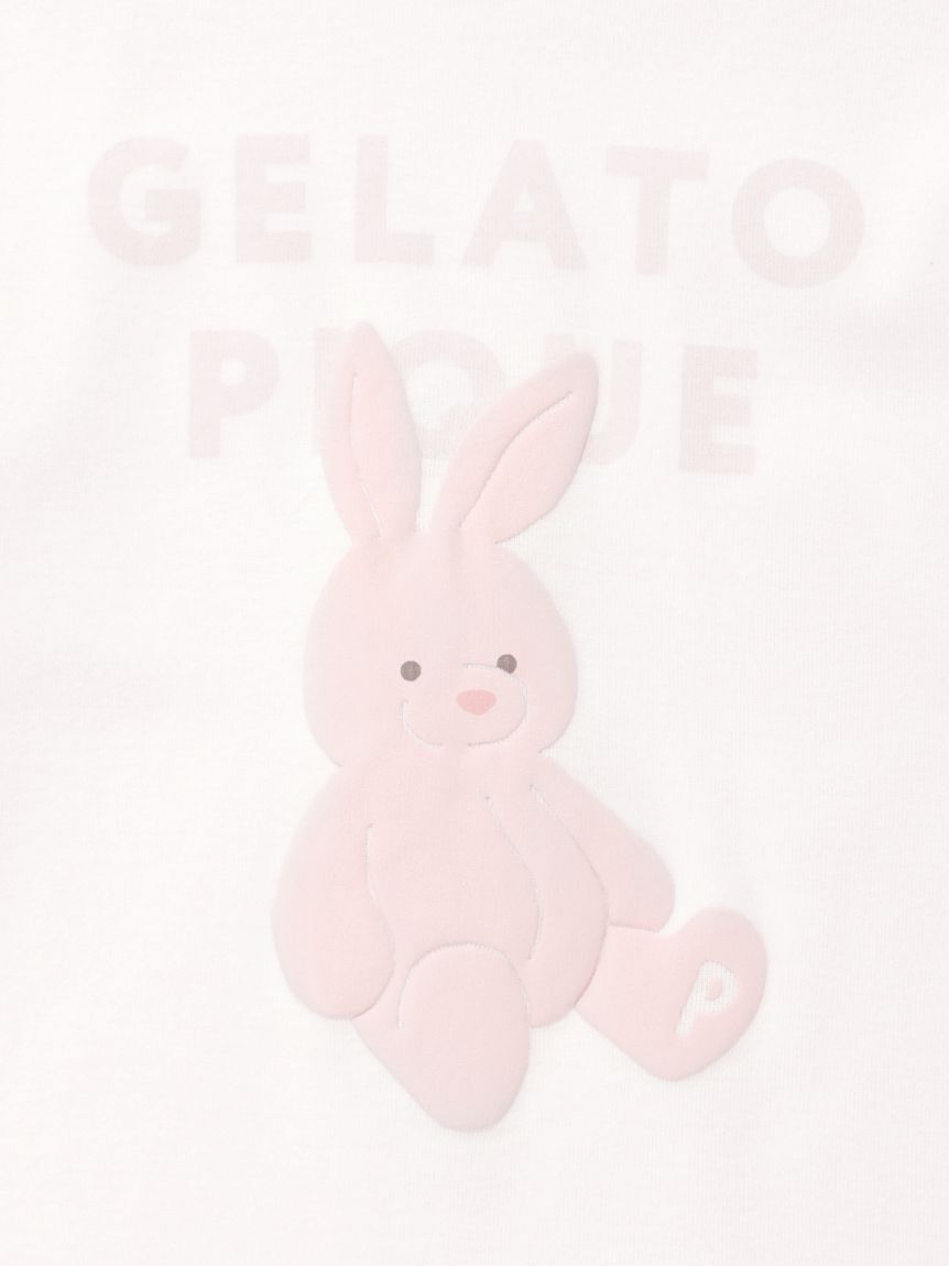 GELATO PIQUE KIDS & BABY「【KIDS】ぬいぐるみワンポイントロンT」|ルームウェア|