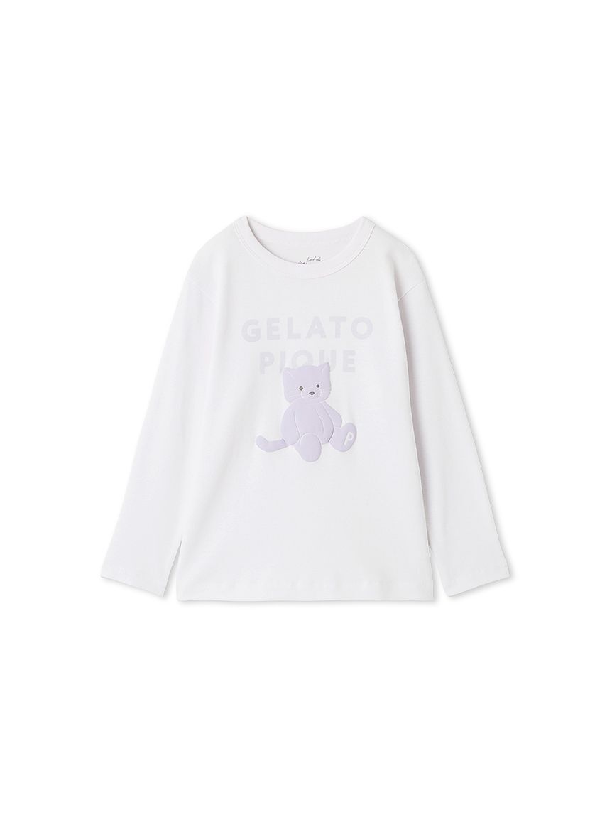 GELATO PIQUE KIDS & BABY「【KIDS】ぬいぐるみワンポイントロンT」|ルームウェア|