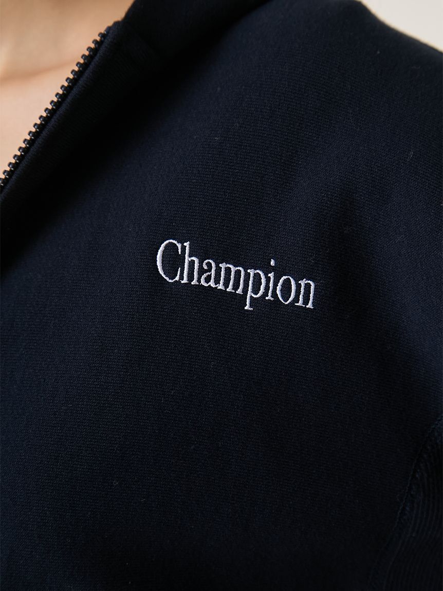 FRAY I.D「【FRAY I.D｜Champion】リバースウィーブショートフーディ」|スウェット・ジャージ|