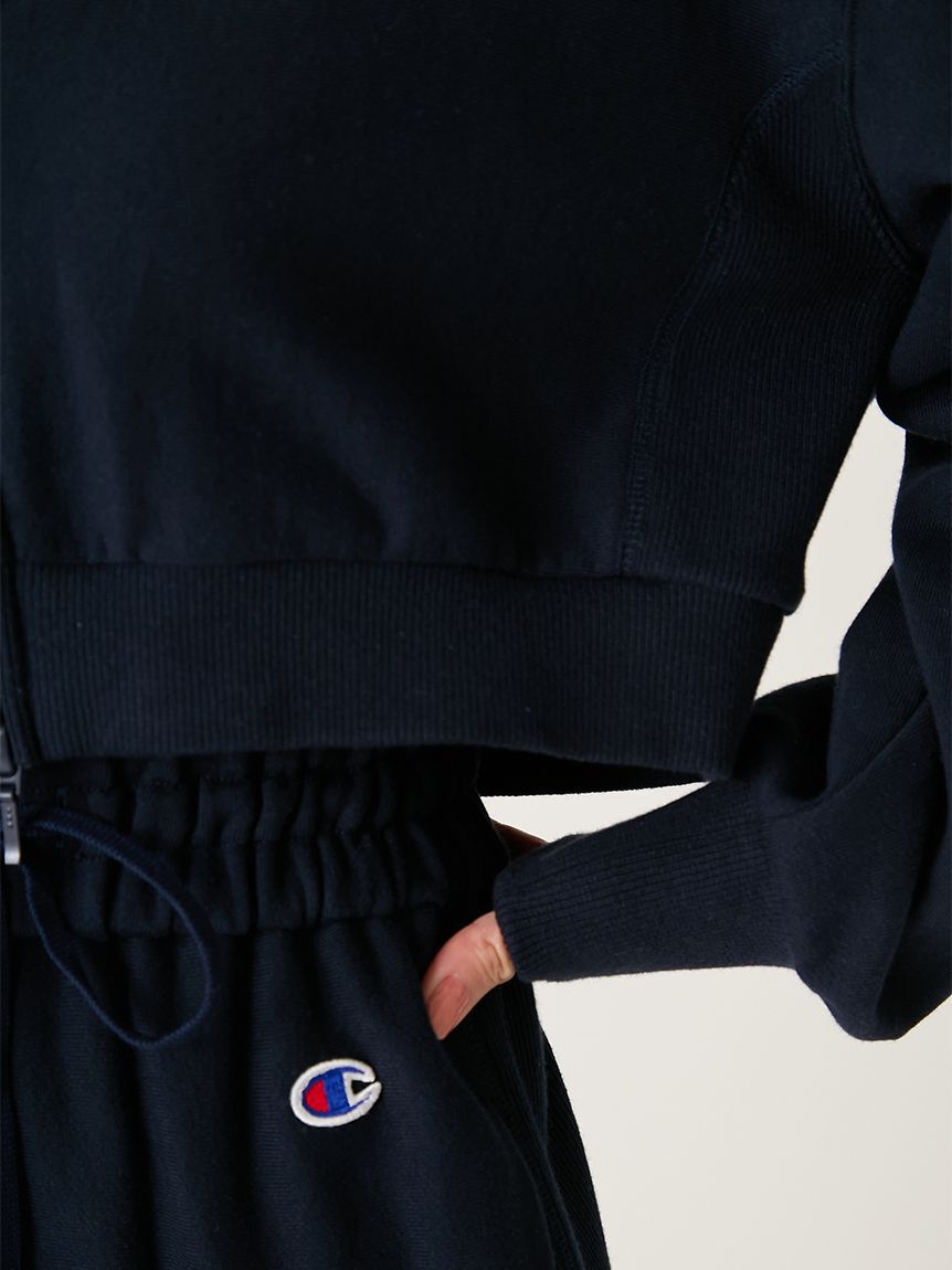 FRAY I.D「【FRAY I.D｜Champion】リバースウィーブショートフーディ」|スウェット・ジャージ|