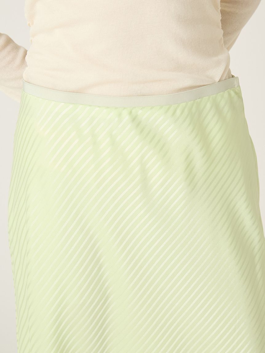 FRAY I.D「スカーフセットサテンナロースカート」|スカート|