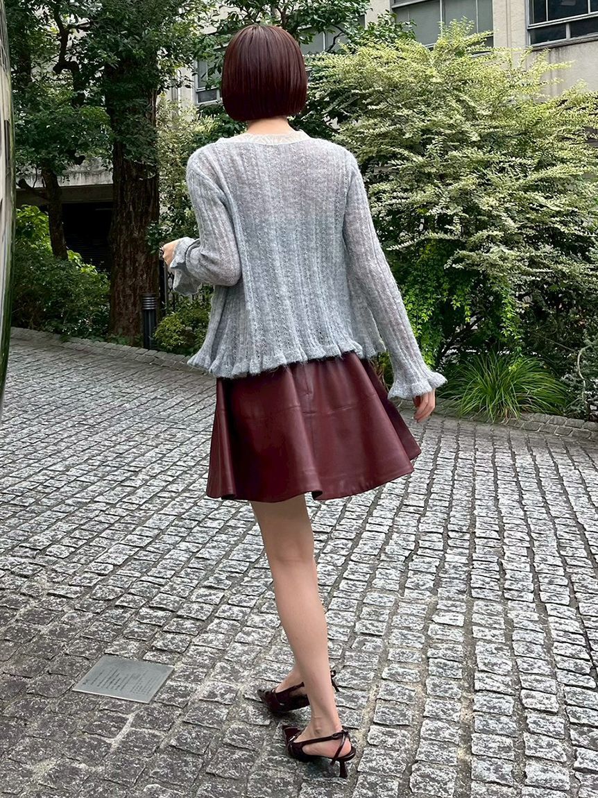 LILY BROWN「レーストリムニットアンサンブル」|その他|