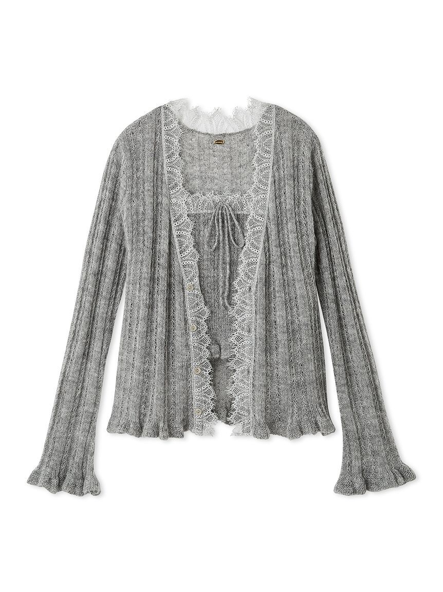 LILY BROWN「レーストリムニットアンサンブル」|その他|