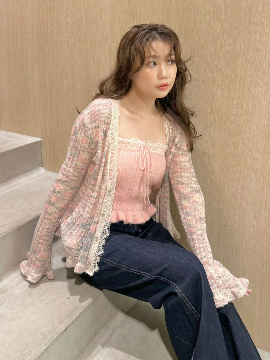 LILY BROWN「レーストリムニットアンサンブル」|その他|PNK