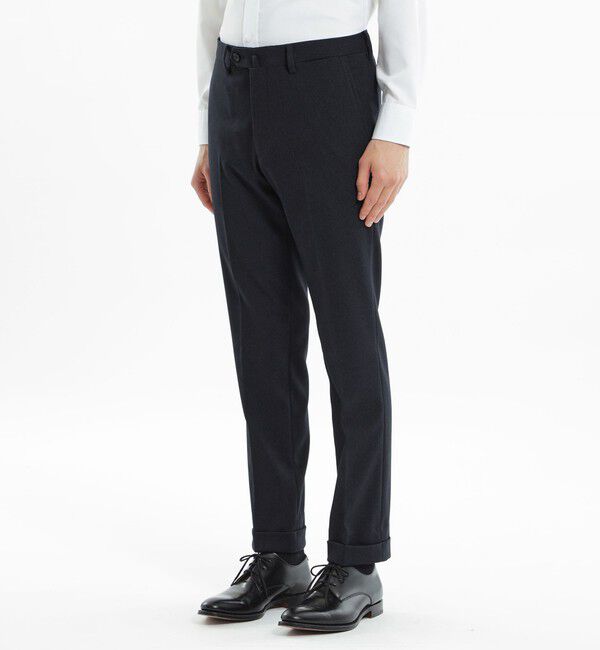 MACKINTOSH PHILOSOPHY「トロッター トラウザーズ#051 ストレッチドビー/ペーン」|スラックス|