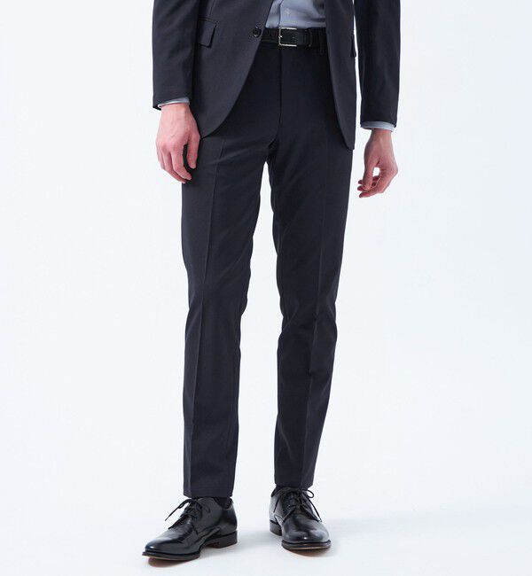 MACKINTOSH PHILOSOPHY「【WEB&一部店舗】強撚トロピカル トラウザーズ」|スラックス|ネイビー