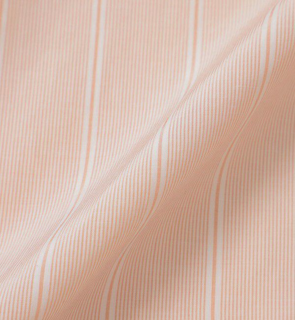 MACKINTOSH PHILOSOPHY「GREY LABEL ストライプバンドカラー半袖シャツ」|シャツ・ブラウス|