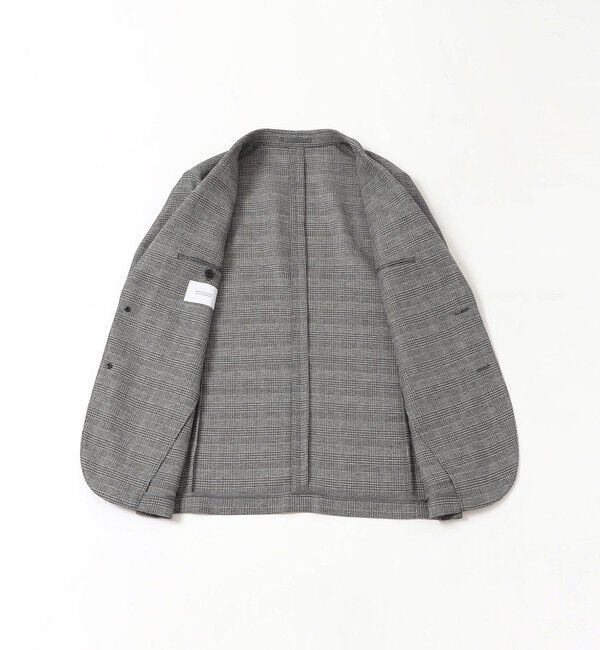 MACKINTOSH PHILOSOPHY「テーラードジャージージャケット グレンチェックカラミ」|テーラードジャケット|