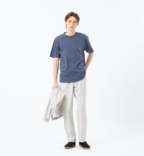 MACKINTOSH PHILOSOPHY「【WEB&一部店舗限定】バッキンガムベア 5.6oz クルーネックワンポイントTシャツ」|Tシャツ・カットソー|
