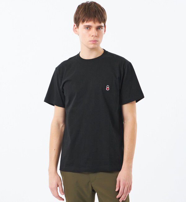 MACKINTOSH PHILOSOPHY「【WEB&一部店舗限定】バッキンガムベア 5.6oz クルーネックワンポイントTシャツ」|Tシャツ・カットソー|ブラック