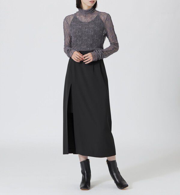  「ラップスリットスカート」|スカート|