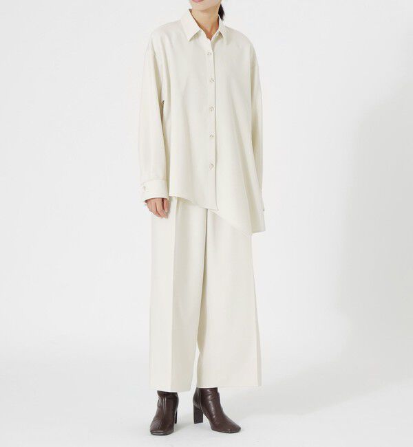  「【ドラマ着用商品】アシンメトリーシャツアウター」|シャツ・ブラウス|