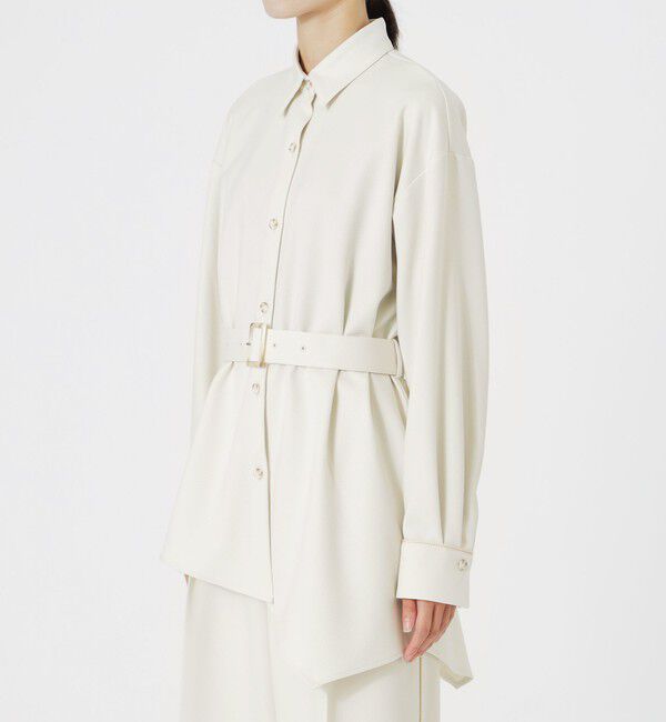  「【ドラマ着用商品】アシンメトリーシャツアウター」|シャツ・ブラウス|