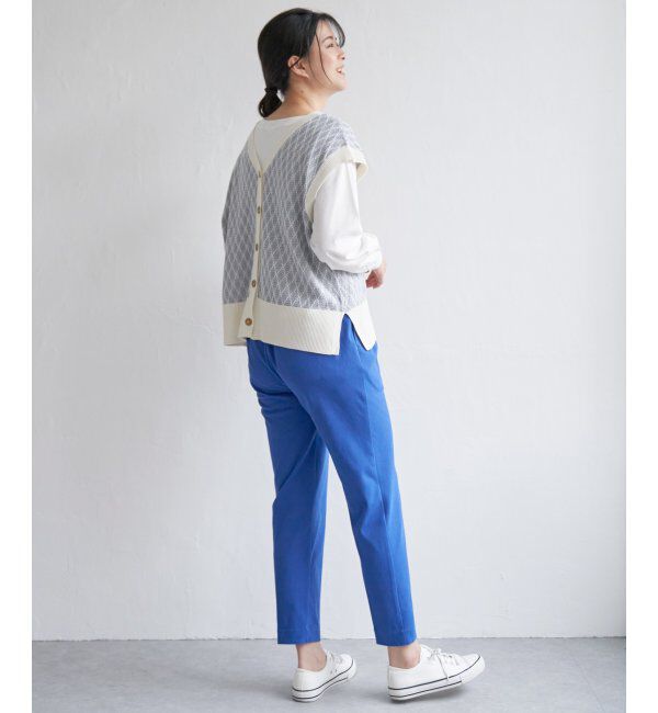 ikka「【2点セット】3WAYニットベストアンサンブル」|ニット・セーター|
