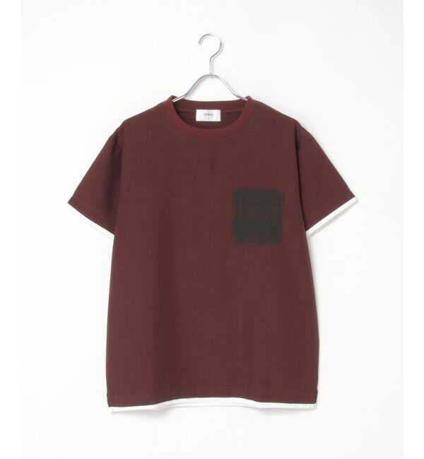 ikka「【セットアップ対応】イージーケアリネンライクシャツＴ」|シャツ・ブラウス|