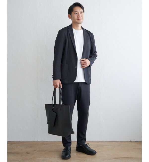 IKKA LOUNGE「【セットアップ可能】GOKU楽ワークテーラードジャケット」|テーラードジャケット|