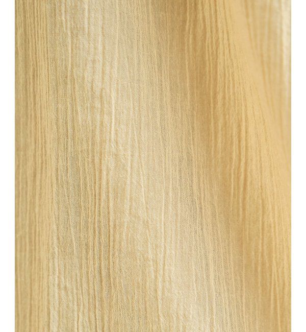 ikka「コットン楊柳バンドカラーシャツ」|シャツ・ブラウス|