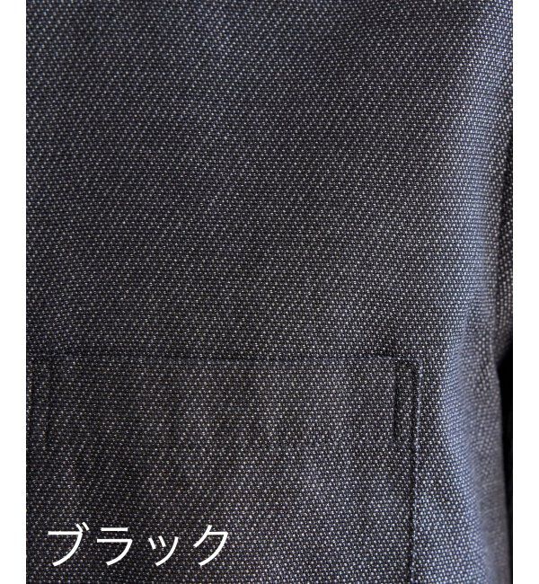 IKKA LOUNGE「デニムライクスイスカラーシャツ」|シャツ・ブラウス|