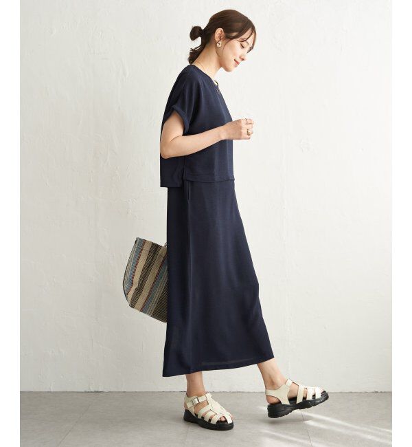 IKKA LOUNGE「【2点セット】冷感ポリウェザー3WAYセット」|ワンピース|