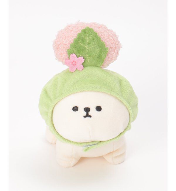 Lbc with Life「PLUFFY かぶりもの 桜もち」|クッション・クッションカバー|