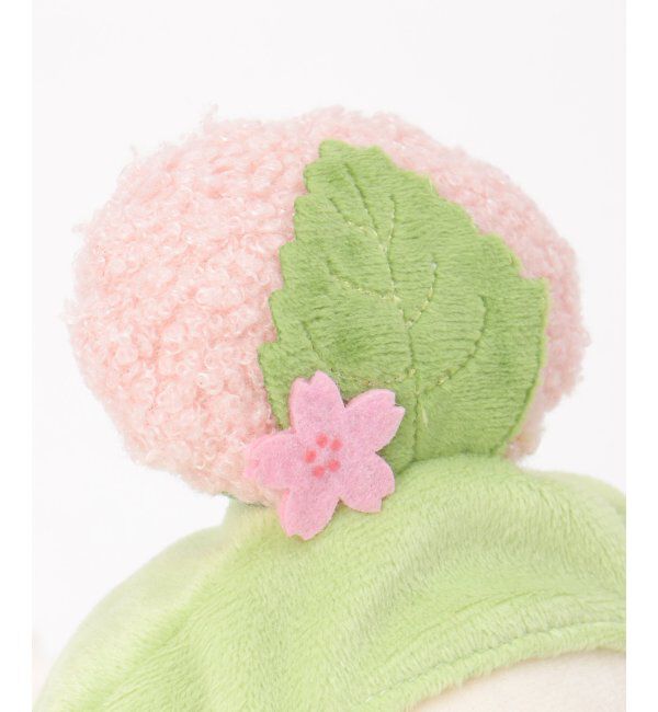 Lbc with Life「PLUFFY かぶりもの 桜もち」|クッション・クッションカバー|