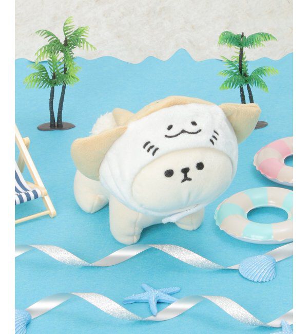 Lbc with Life「PLUFFY かぶりもの エイ」|クッション・クッションカバー|