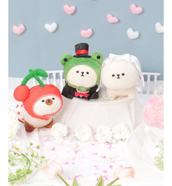 Lbc with Life「PLUFFY かぶりもの カエルタキシード」|クッション・クッションカバー|