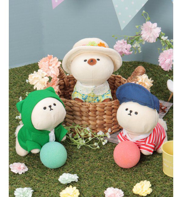 Lbc with Life「カブリモノフラワーワンピトハット」|クッション・クッションカバー|