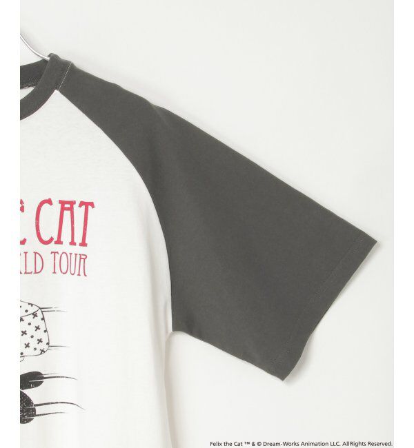 VENCE share style「&rdquo;Felix the cat&rdquo; フィリックス・ザ・キャット / ラグランTシャツ」|Tシャツ・カットソー|