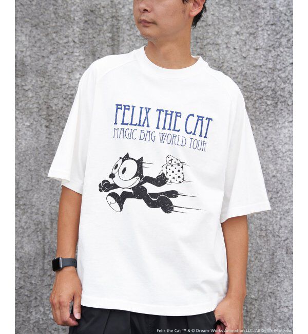 VENCE share style「&rdquo;Felix the cat&rdquo; フィリックス・ザ・キャット / ラグランTシャツ」|Tシャツ・カットソー|