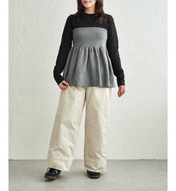 VENCE share style「異素材コンビビスチェ風プルオーバー」|その他|